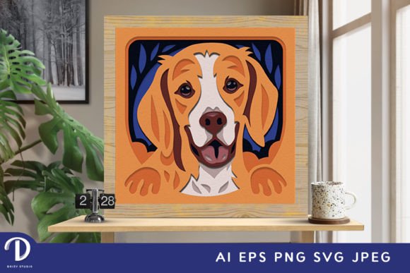 A Beagle Shadow Box: Branding with a 3D SVG