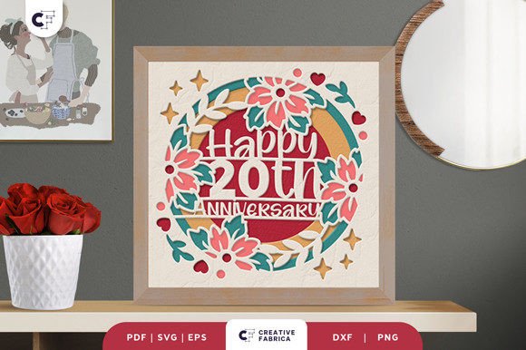 A Detailed Look at a 20th Anniversary 3D SVG Design