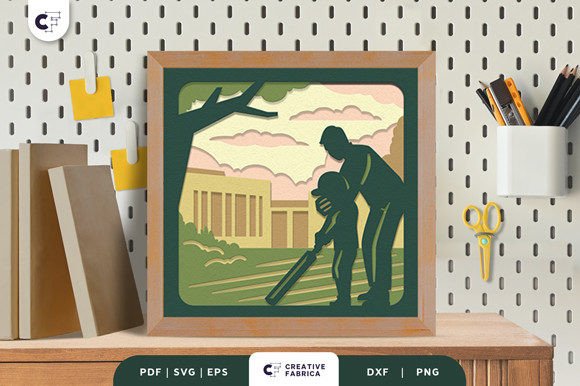 A Father's Day 3D SVG for Modern Brand Stories