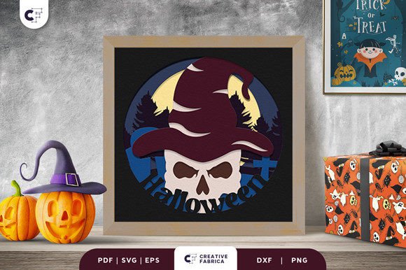 A Halloween 3D SVG Asset for Editorial Visuals