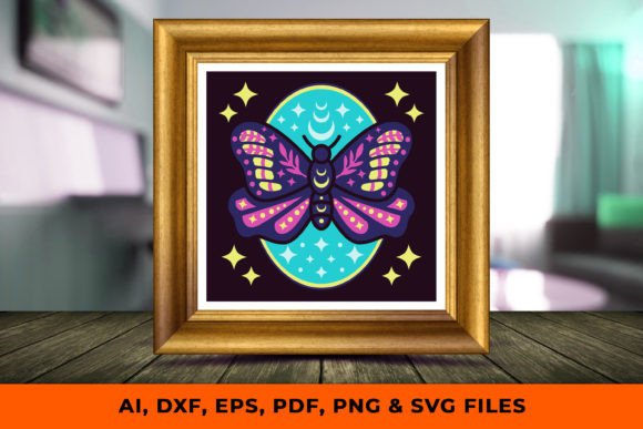 Celestial Butterfly 3D SVG Shadow Box Review