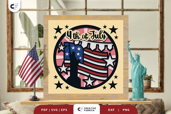 Evaluating a Patriotic 3D SVG for Small Business Branding