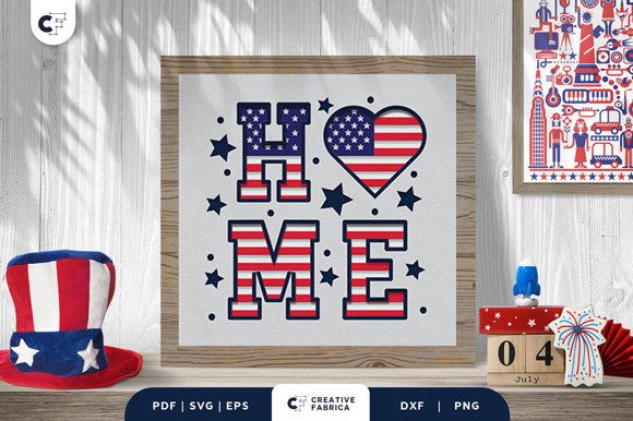 Reviewing a Patriotic 3D SVG for Content Publishing
